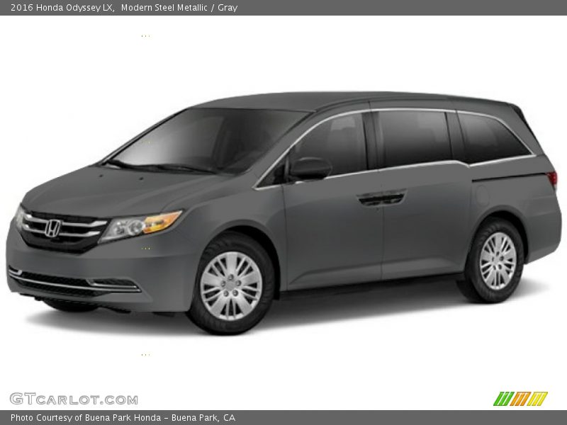 Modern Steel Metallic / Gray 2016 Honda Odyssey LX