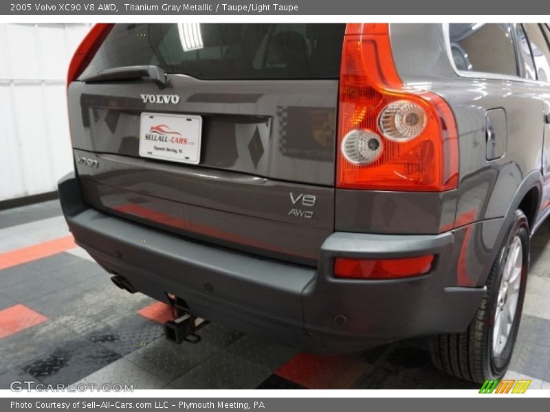 Titanium Gray Metallic / Taupe/Light Taupe 2005 Volvo XC90 V8 AWD