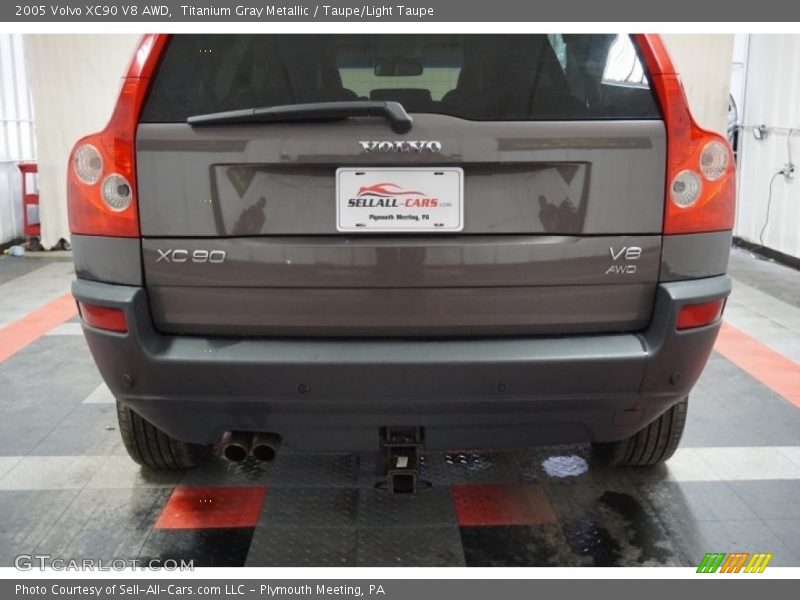 Titanium Gray Metallic / Taupe/Light Taupe 2005 Volvo XC90 V8 AWD