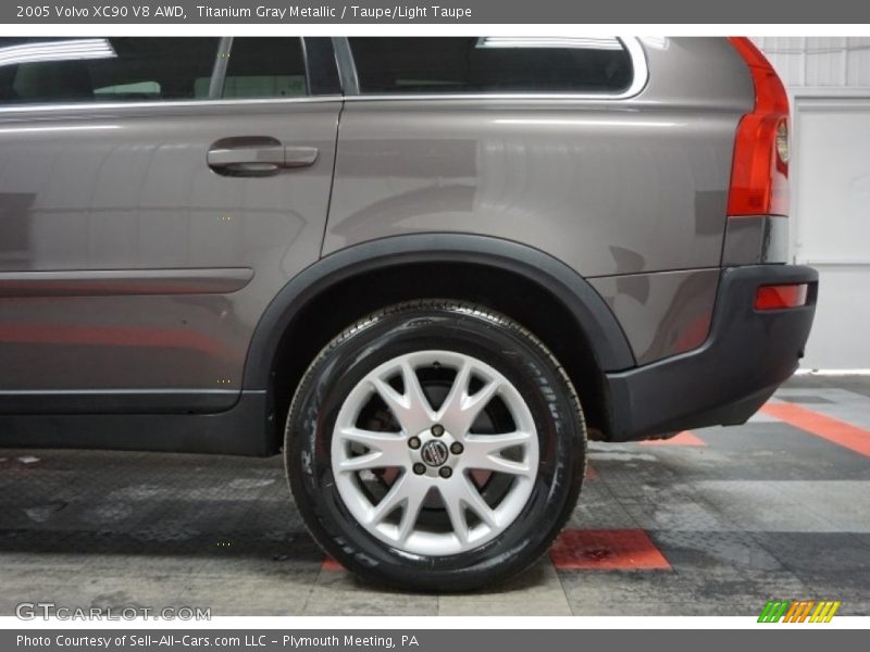 Titanium Gray Metallic / Taupe/Light Taupe 2005 Volvo XC90 V8 AWD