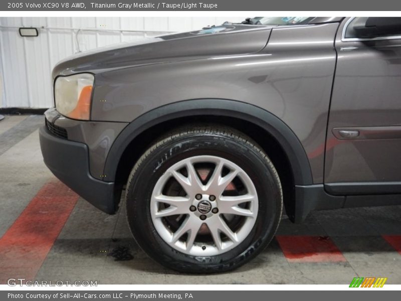 Titanium Gray Metallic / Taupe/Light Taupe 2005 Volvo XC90 V8 AWD