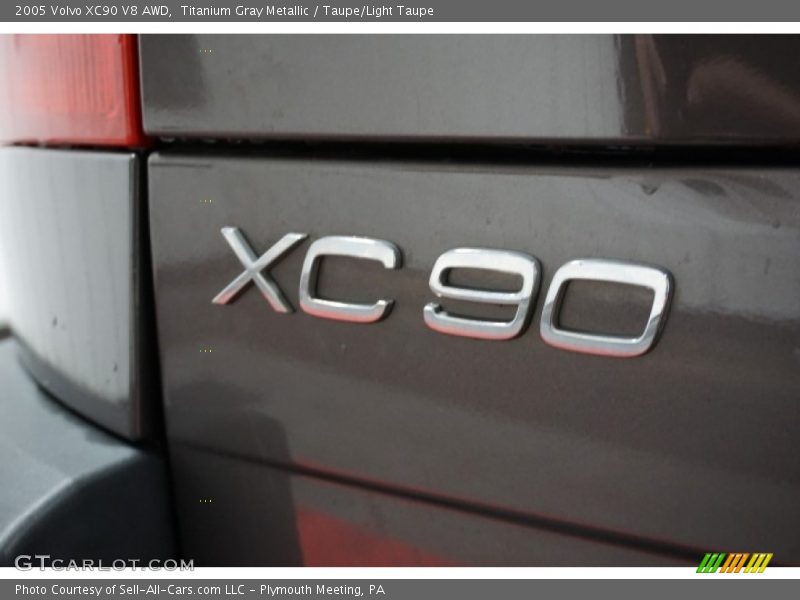 Titanium Gray Metallic / Taupe/Light Taupe 2005 Volvo XC90 V8 AWD