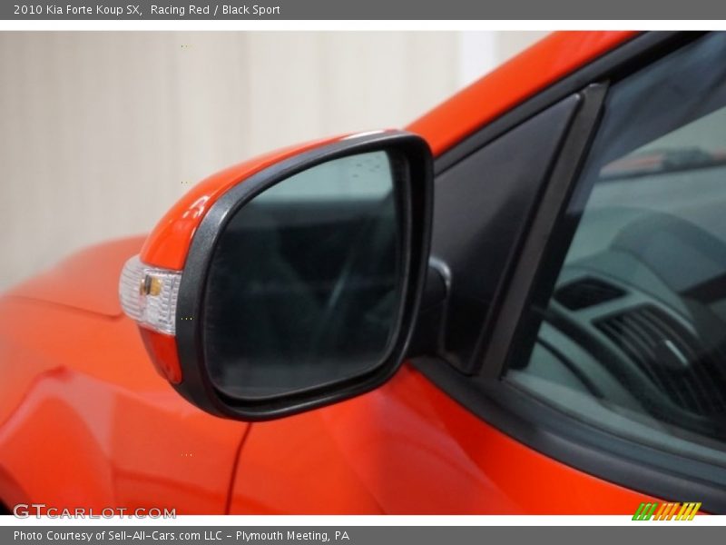 Racing Red / Black Sport 2010 Kia Forte Koup SX