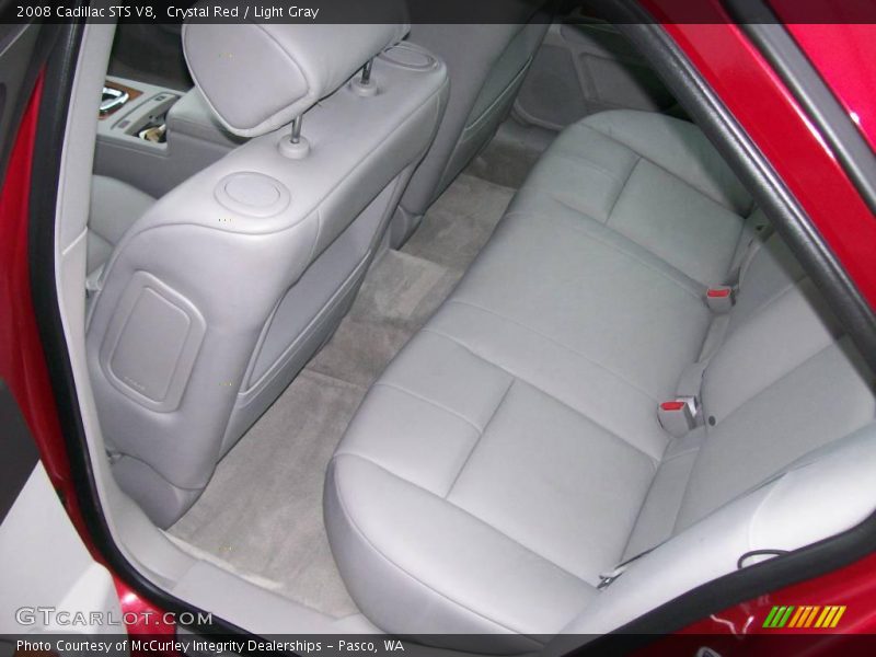 Crystal Red / Light Gray 2008 Cadillac STS V8