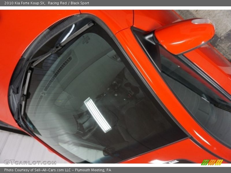 Racing Red / Black Sport 2010 Kia Forte Koup SX