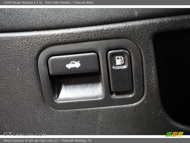 Dark Slate Metallic / Charcoal Black 2008 Nissan Maxima 3.5 SL