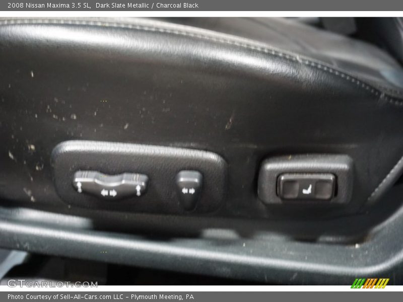 Dark Slate Metallic / Charcoal Black 2008 Nissan Maxima 3.5 SL