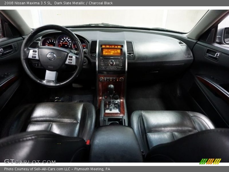 Dark Slate Metallic / Charcoal Black 2008 Nissan Maxima 3.5 SL