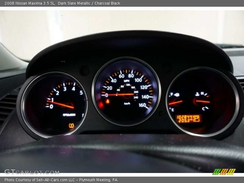 Dark Slate Metallic / Charcoal Black 2008 Nissan Maxima 3.5 SL