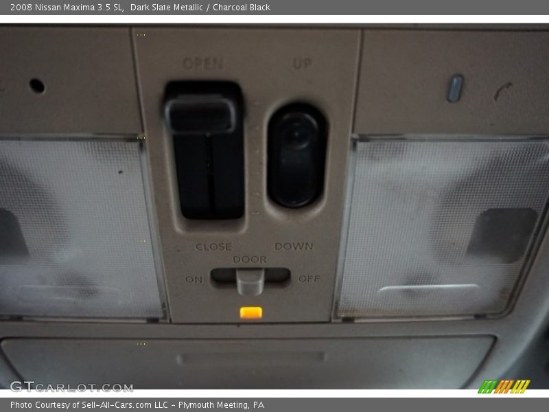 Dark Slate Metallic / Charcoal Black 2008 Nissan Maxima 3.5 SL