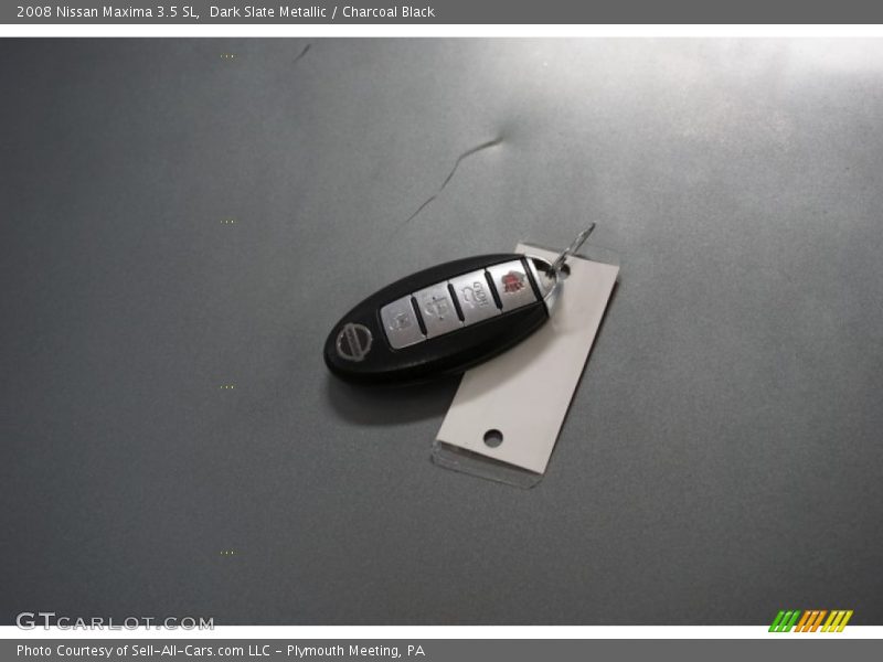 Dark Slate Metallic / Charcoal Black 2008 Nissan Maxima 3.5 SL