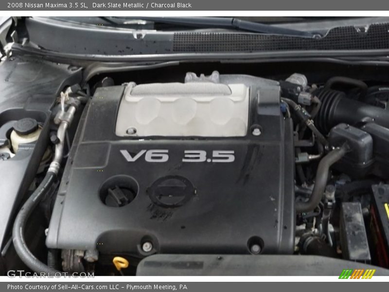 Dark Slate Metallic / Charcoal Black 2008 Nissan Maxima 3.5 SL