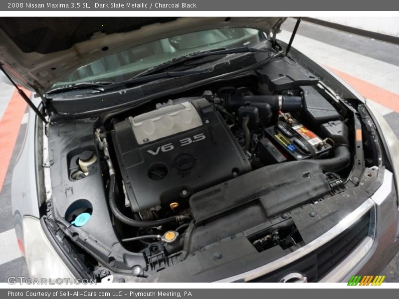 Dark Slate Metallic / Charcoal Black 2008 Nissan Maxima 3.5 SL