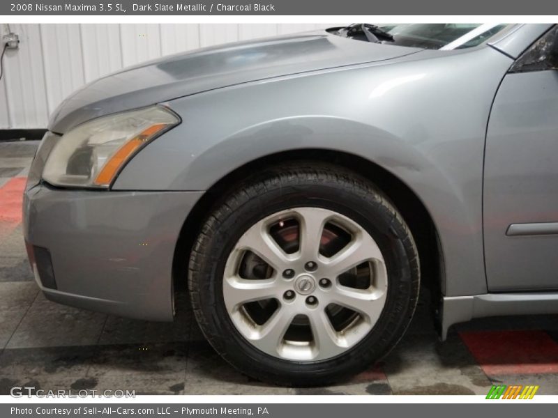 Dark Slate Metallic / Charcoal Black 2008 Nissan Maxima 3.5 SL