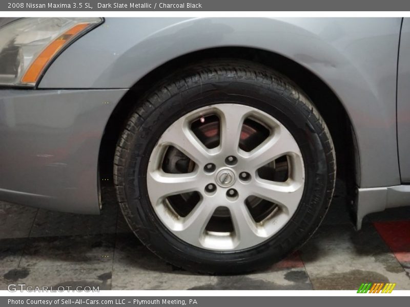 Dark Slate Metallic / Charcoal Black 2008 Nissan Maxima 3.5 SL