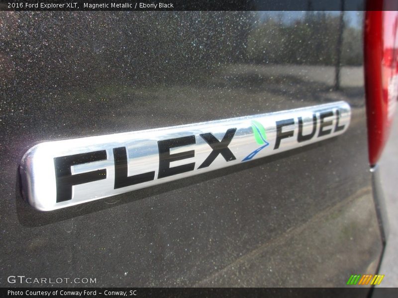 Magnetic Metallic / Ebony Black 2016 Ford Explorer XLT