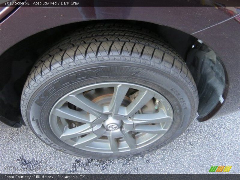 Absolutly Red / Dark Gray 2013 Scion xB