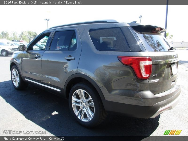 Magnetic Metallic / Ebony Black 2016 Ford Explorer XLT