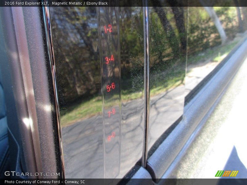 Magnetic Metallic / Ebony Black 2016 Ford Explorer XLT