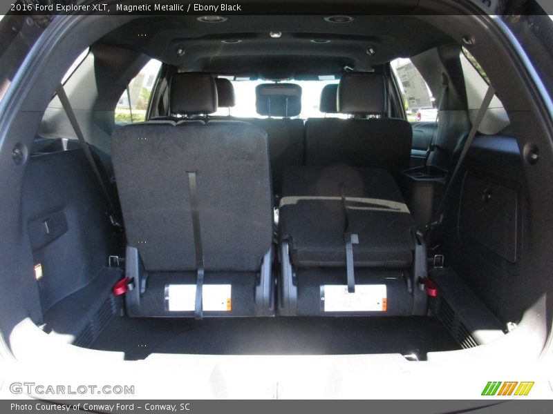 Magnetic Metallic / Ebony Black 2016 Ford Explorer XLT
