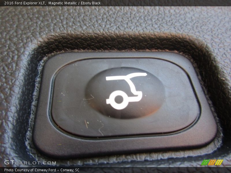 Magnetic Metallic / Ebony Black 2016 Ford Explorer XLT