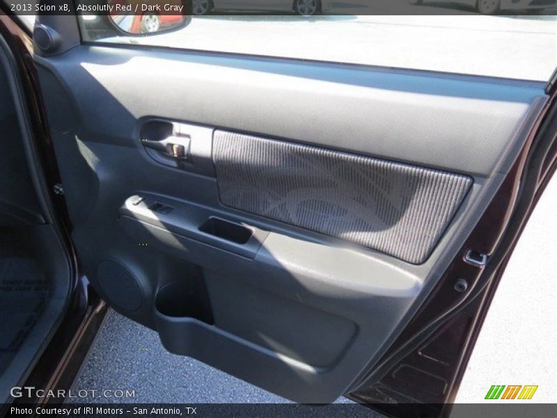 Absolutly Red / Dark Gray 2013 Scion xB