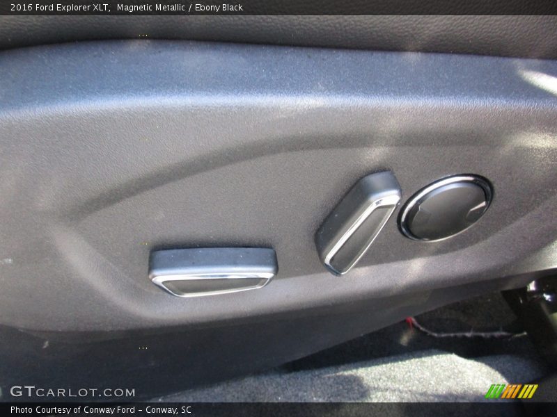 Magnetic Metallic / Ebony Black 2016 Ford Explorer XLT