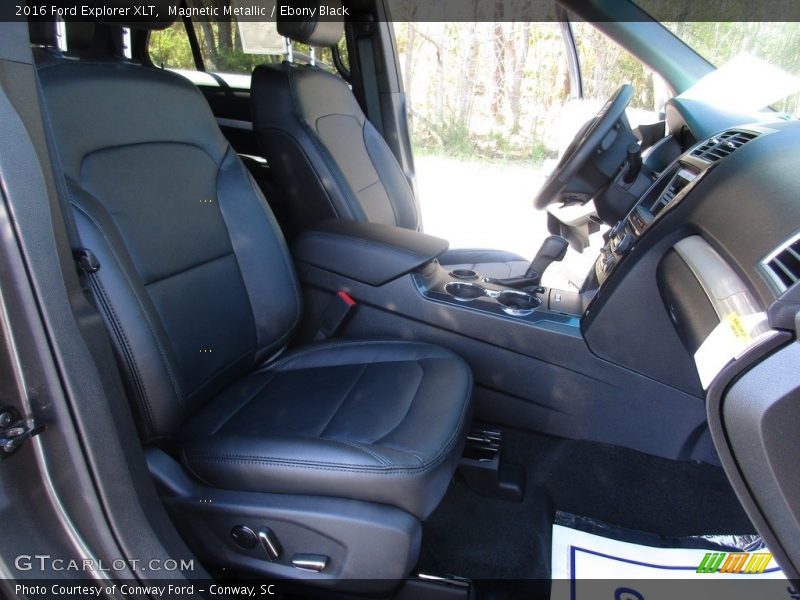 Magnetic Metallic / Ebony Black 2016 Ford Explorer XLT