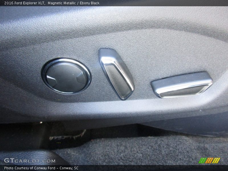 Magnetic Metallic / Ebony Black 2016 Ford Explorer XLT