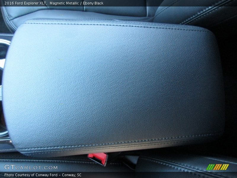 Magnetic Metallic / Ebony Black 2016 Ford Explorer XLT