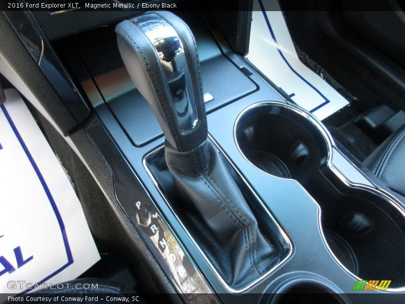 Magnetic Metallic / Ebony Black 2016 Ford Explorer XLT