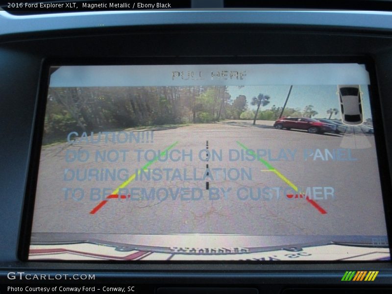Magnetic Metallic / Ebony Black 2016 Ford Explorer XLT