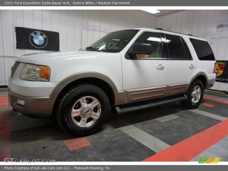 Oxford White / Medium Parchment 2003 Ford Expedition Eddie Bauer 4x4