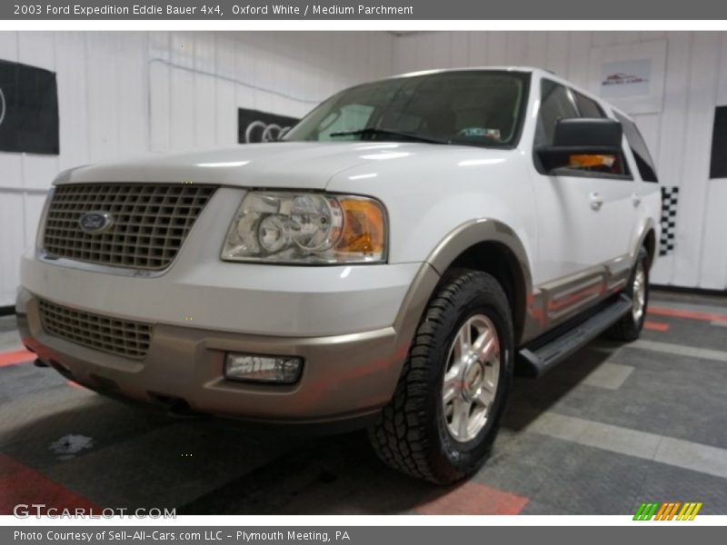 Oxford White / Medium Parchment 2003 Ford Expedition Eddie Bauer 4x4