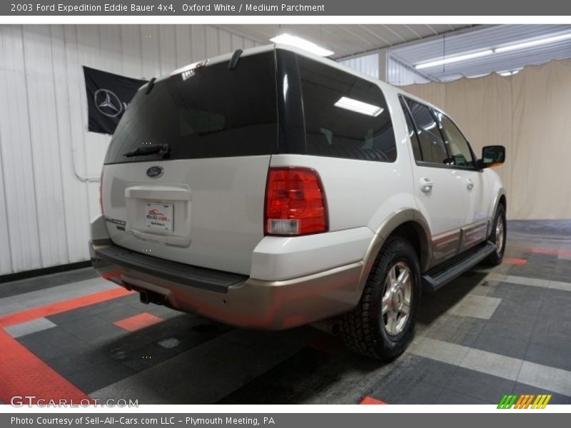 Oxford White / Medium Parchment 2003 Ford Expedition Eddie Bauer 4x4