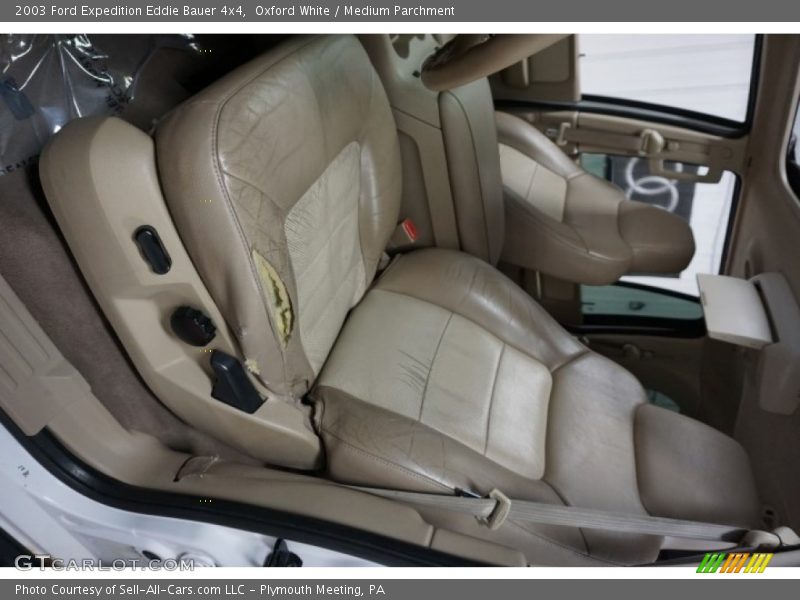 Oxford White / Medium Parchment 2003 Ford Expedition Eddie Bauer 4x4