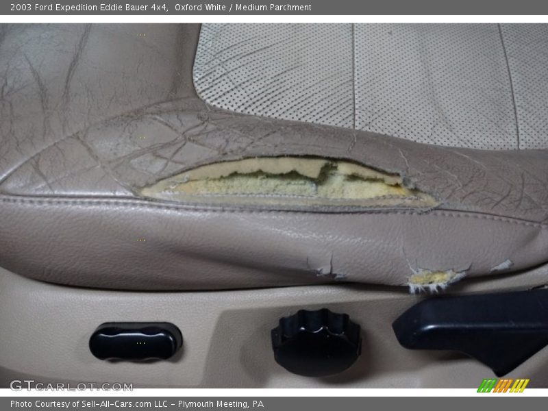 Oxford White / Medium Parchment 2003 Ford Expedition Eddie Bauer 4x4