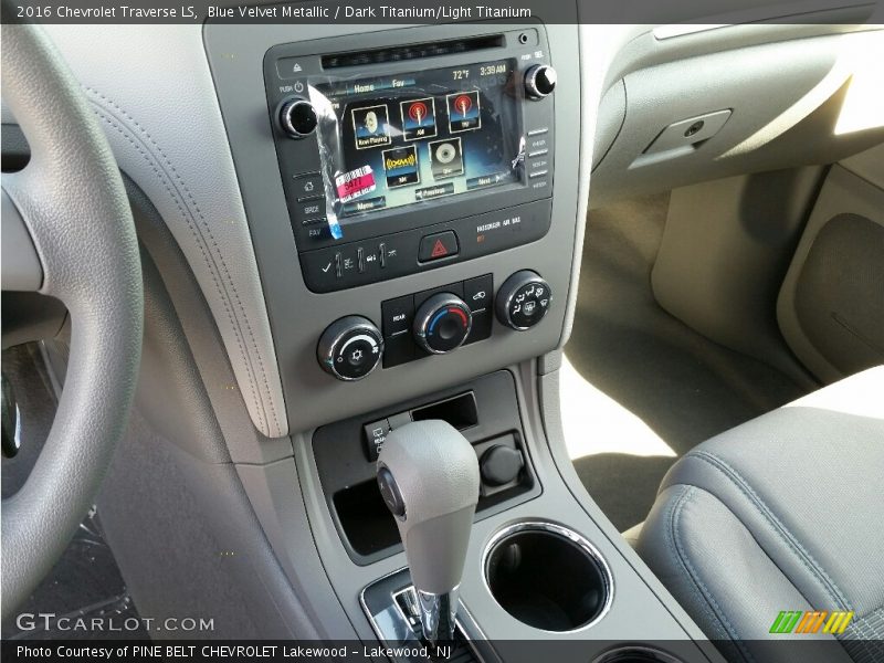 Blue Velvet Metallic / Dark Titanium/Light Titanium 2016 Chevrolet Traverse LS