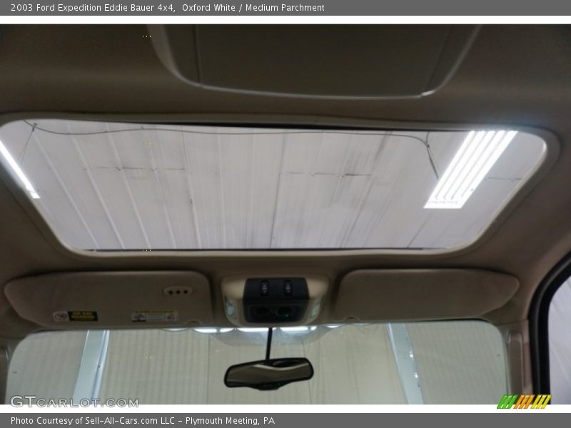 Oxford White / Medium Parchment 2003 Ford Expedition Eddie Bauer 4x4
