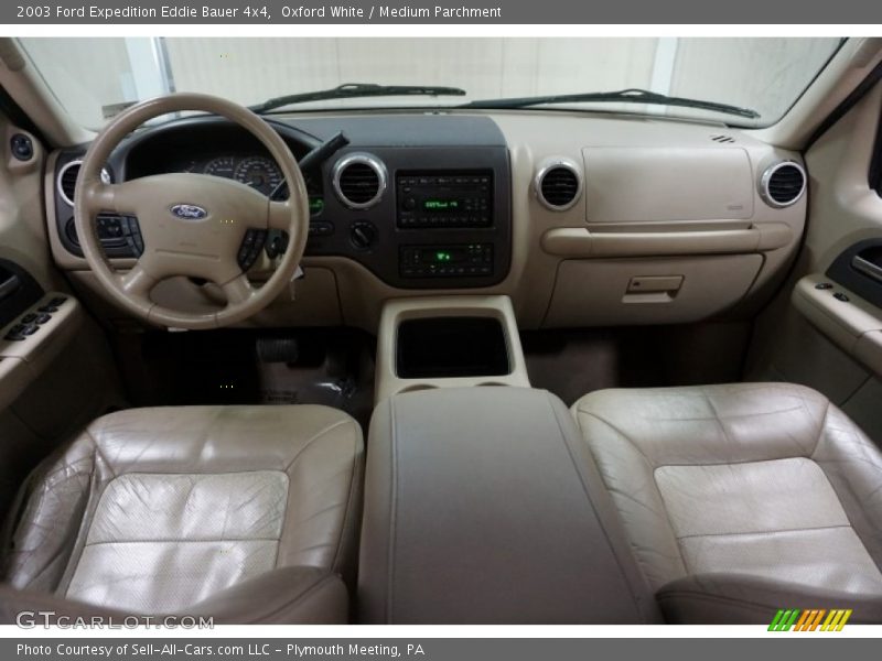 Oxford White / Medium Parchment 2003 Ford Expedition Eddie Bauer 4x4