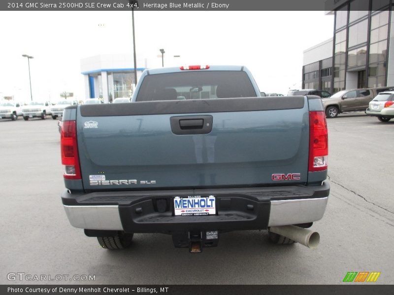 Heritage Blue Metallic / Ebony 2014 GMC Sierra 2500HD SLE Crew Cab 4x4
