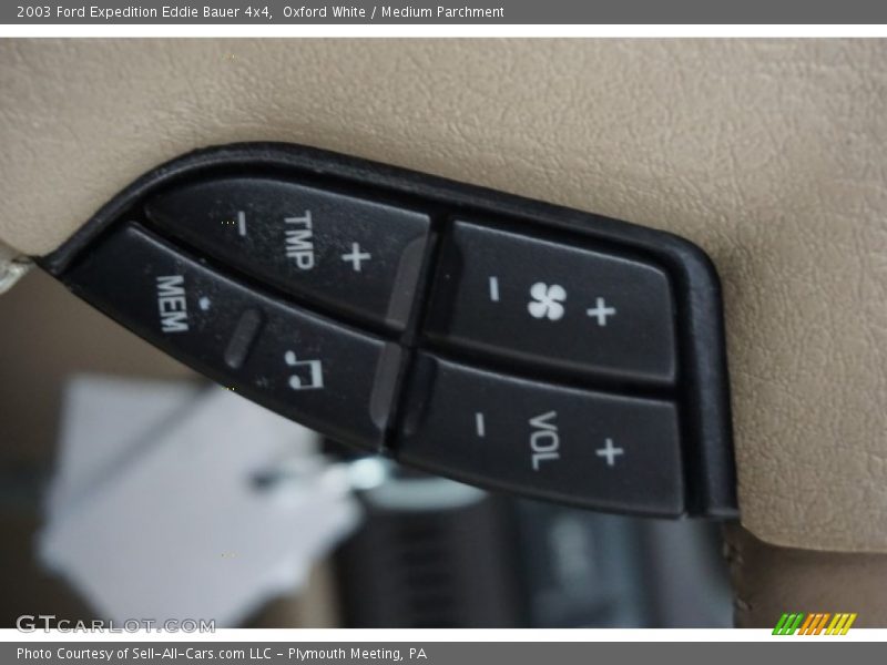 Oxford White / Medium Parchment 2003 Ford Expedition Eddie Bauer 4x4