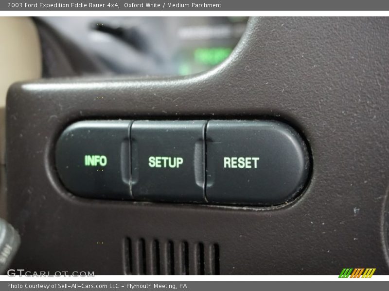 Oxford White / Medium Parchment 2003 Ford Expedition Eddie Bauer 4x4