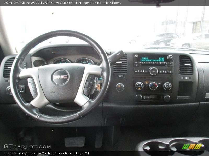 Heritage Blue Metallic / Ebony 2014 GMC Sierra 2500HD SLE Crew Cab 4x4