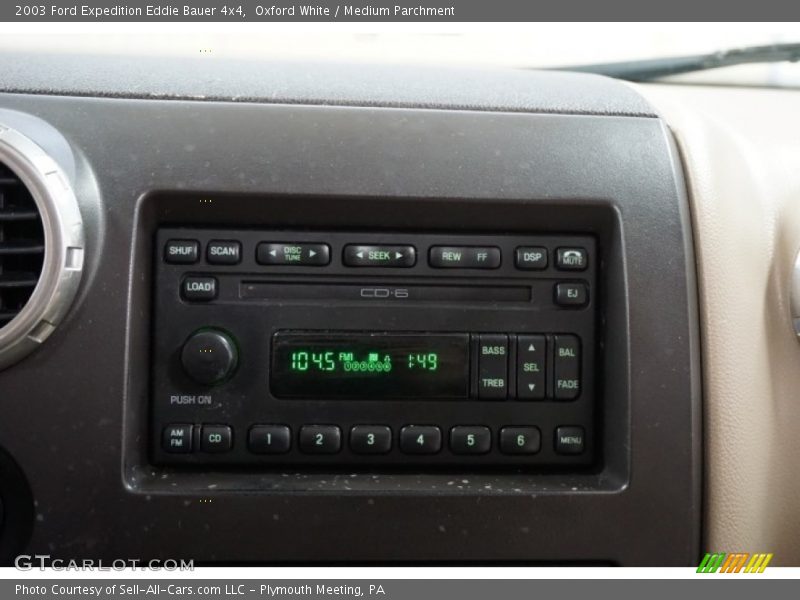 Oxford White / Medium Parchment 2003 Ford Expedition Eddie Bauer 4x4