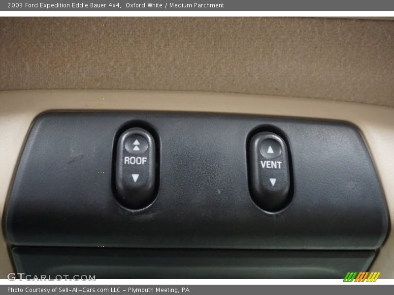 Oxford White / Medium Parchment 2003 Ford Expedition Eddie Bauer 4x4