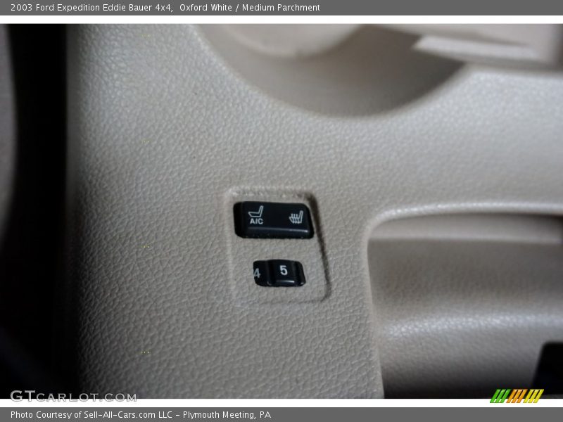 Oxford White / Medium Parchment 2003 Ford Expedition Eddie Bauer 4x4