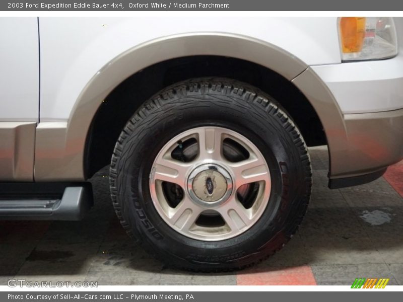 Oxford White / Medium Parchment 2003 Ford Expedition Eddie Bauer 4x4