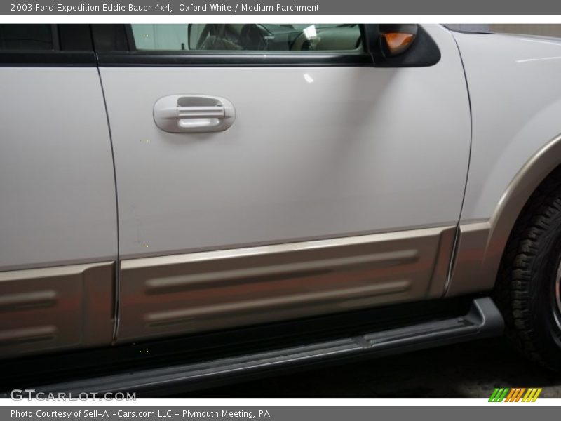 Oxford White / Medium Parchment 2003 Ford Expedition Eddie Bauer 4x4