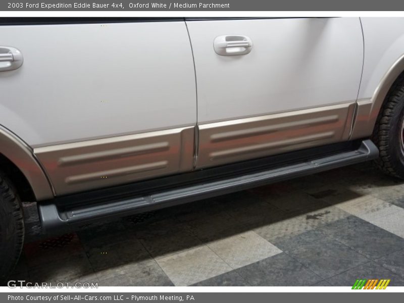Oxford White / Medium Parchment 2003 Ford Expedition Eddie Bauer 4x4
